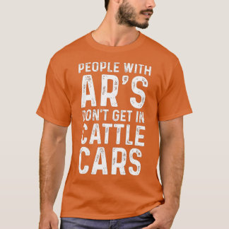 T-shirt Les Gens Avec Ars Ne Se Rendent Pas Dans Les Vélos