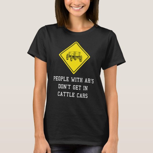 T-shirt Les gens avec Ar's ne s'introduisent pas dans les  (Devant)