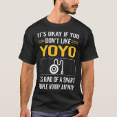 T-shirt Les gens intelligents YoYo Yo-Yo Yoyoing (Devant)