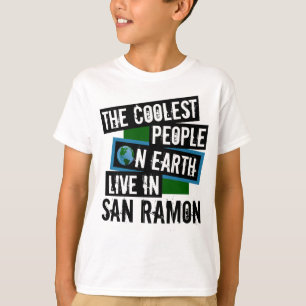 T-shirt Les gens les plus froids de la planète vivent à Sa