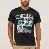 T-shirt Les gens les plus froids de la planète vivent dans (Devant)