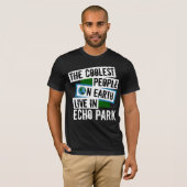 T-shirt Les gens les plus froids de la planète vivent dans (Devant entier)