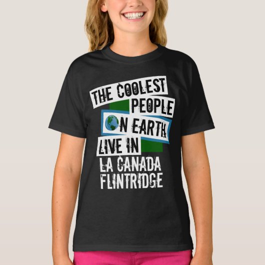 T-shirt Les gens les plus froids de la Terre à La Canada (Devant)