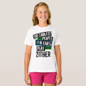 T-shirt Les gens les plus froids de la Terre Jouent à la c (Devant entier)