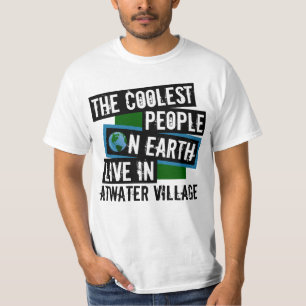 T-shirt Les gens les plus froids sur terre vivent dans le