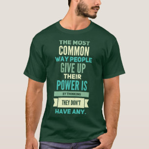 T-shirt Les gens qui renforcent la motivation positive