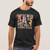 T-shirt Les gens sarcastiques avec AR's Don't Get In Cattl (Devant)