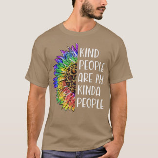 T-shirt Les gens sont mes gens kinda les gens Hippie Tie D