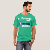 T-shirt Les gingembres aiment le jour de St Patrick (Devant entier)
