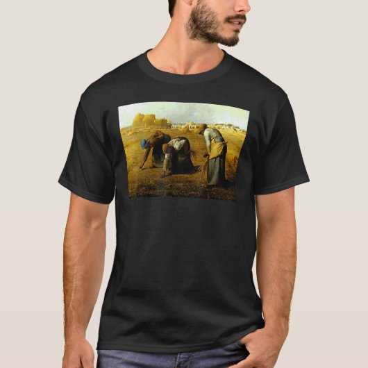 T-shirt Les Gleaners (Les Glaneuses) de Jean-François Mill (Devant)