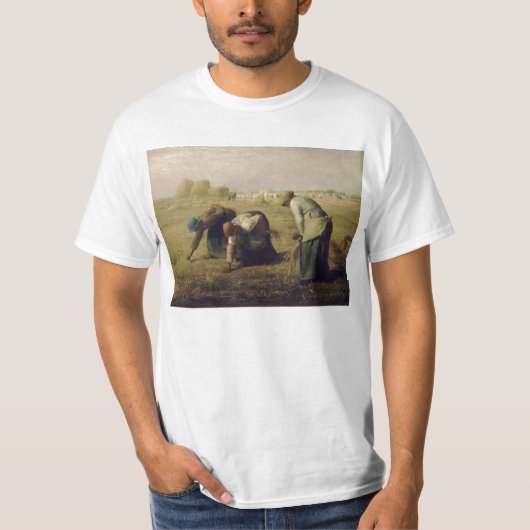 T-shirt Les Gleaners par Jean-François Millet 1857 (Devant)