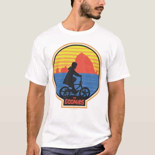 T-shirt Les Goonies Retro Mikey équitation Vélo Graphique (Devant)