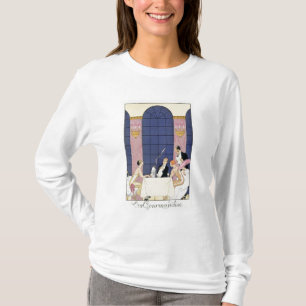 T-shirt Les gourmands, 1920-30 (copie de pochoir)