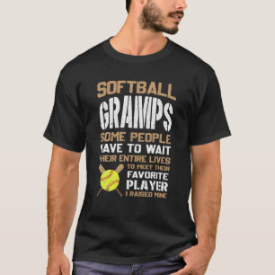 T-shirt Les Grampes De Softball Certaines Personnes Doiven