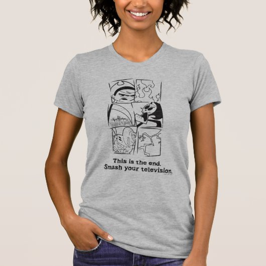 T-shirt Les Grandes Aventures de Billy & Mandy - La Fin (Devant)