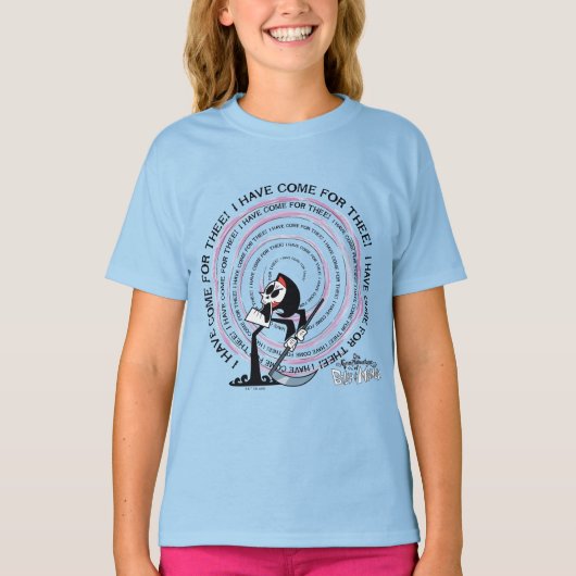 T-shirt Les Grandes Aventures de Billy & Mandy - Reaper (Devant)