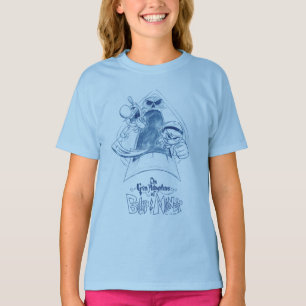 T-shirt Les Grandes Aventures de Billy & Mandy Sketch Art