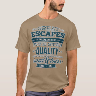 T-shirt Les grandes échappées Aventures Extraordinaires