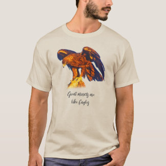 T-shirt Les Grands Esprits Sont Comme Des Aigles | Base ma