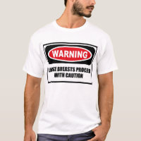 Les GRANDS SEINS d'avertissement PROCÈDENT AVEC
