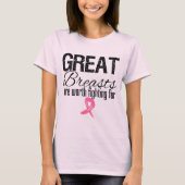 T-shirt Les GRANDS SEINS valent de lutter pour (Devant)