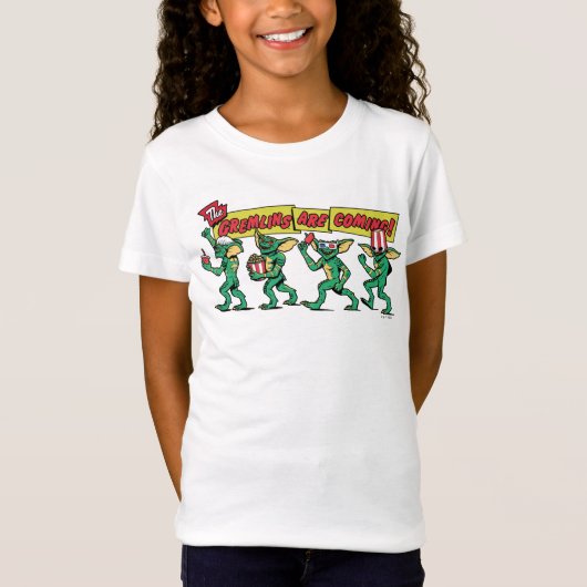 T-Shirt Les Gremlins™ arrivent (Devant)