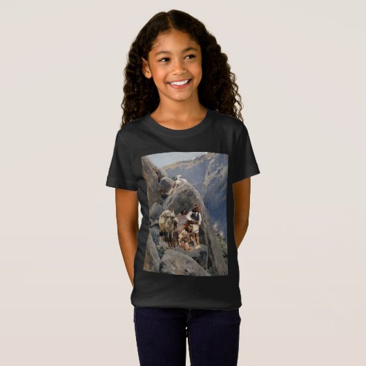 T-Shirt Les guerriers d'Apache : une embuscade sur la cava (Devant entier)