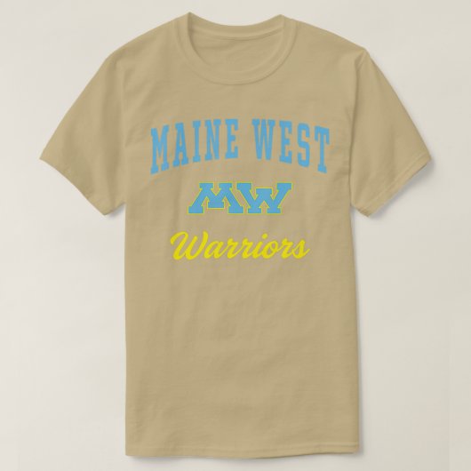 T-shirt Les guerriers du Maine West High School (Design devant)