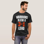 T-shirt Les guerriers ont soufflé l'amusement de cari de (Devant entier)