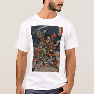 T-shirt Les guerriers samouraïs Tadanori et Noritsune