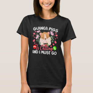 T-shirt Les Guinéens Américains Appelent Et Je Dois Aller