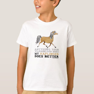 T-shirt Les Haflingers le font mieux