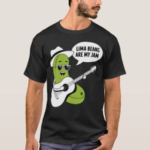 T-shirt Les haricots de Lima sont ma confiture amoureux de