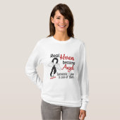 T-shirt Les héros deviennent mélanome d'anges (Devant entier)