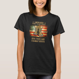 T-shirt Les héros ne portent pas de capes ils portent des