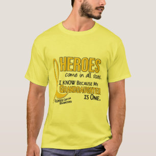 T-shirt Les héros tous de Cancer d'enfance classe 1