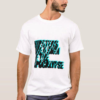 T-shirt les hippies sont un signe de l'apocalypse