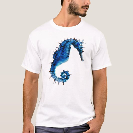 T-shirt Les hippocampes colorés (Devant)