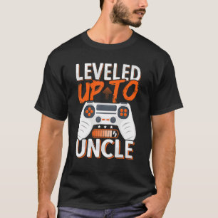 T-shirt Les Hommes Bientôt Être Oncle Levelé Jusqu'À Oncle