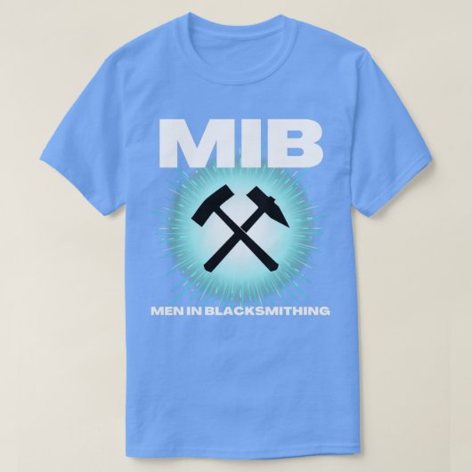 T-shirt Les hommes dans les outils de Blacksmithing T (Design devant)