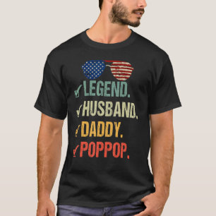 T-shirt Les Hommes Dans Un Monde Plein De Grandpas Être Un