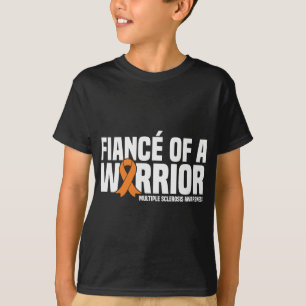 T-shirt Les hommes financent un guerrier MS Sclérose en pl
