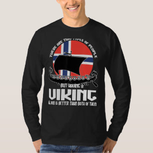 T-shirt Les hommes il y a deux types de personnes mais avo