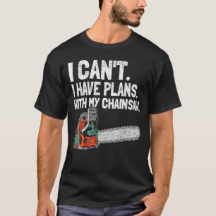 T-shirt Les Hommes Je Ne Peux Pas Avoir Un Plan Avec Ma tr