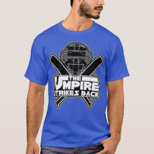 T-shirt Les Hommes Le Juge-Arbitre Revient Au Baseball Drô