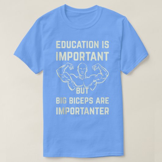 T-shirt Les Hommes L'Éducation Drôle Est Important Mais Gr (Design devant)