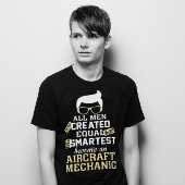 T-shirt Les hommes les plus intelligents deviennent mécani