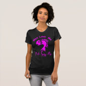 T-SHIRT LES HOMMES M'AIMENT - LES POISSONS ME CRAIGNENT (Devant entier)