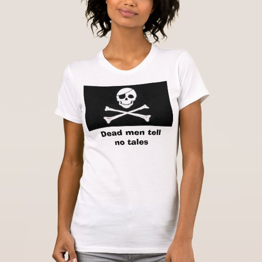 T-shirt Les hommes morts ne disent aucun conte (Devant)