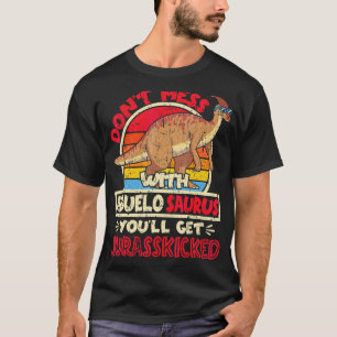 T-shirt Les hommes n'ont pas de mal avec Abuelo Saurus I J